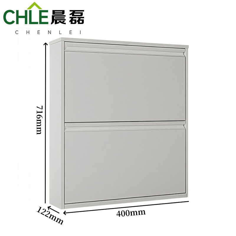 晨磊 翻斗鞋柜 两层 个高清大图