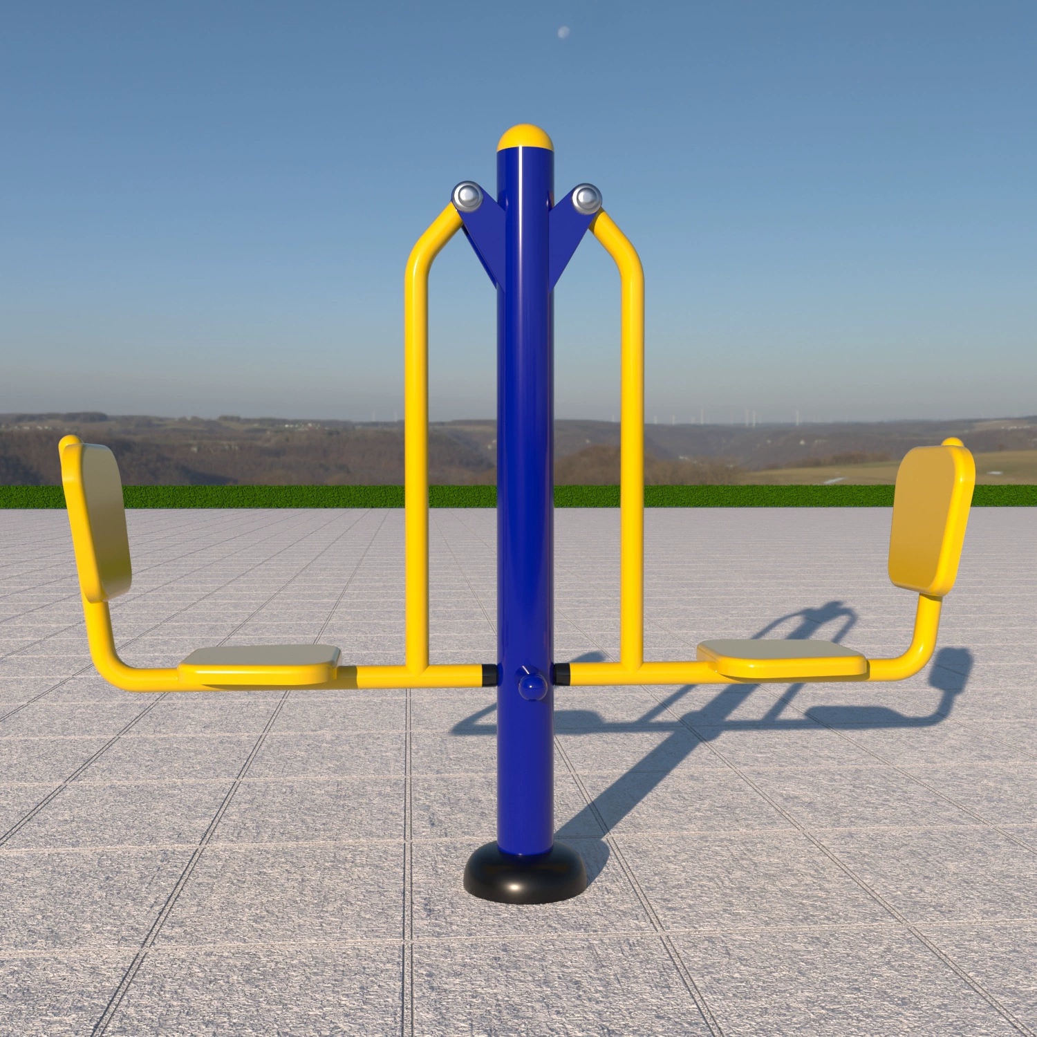 丝芝柔 双人坐蹬 地埋式 个高清大图