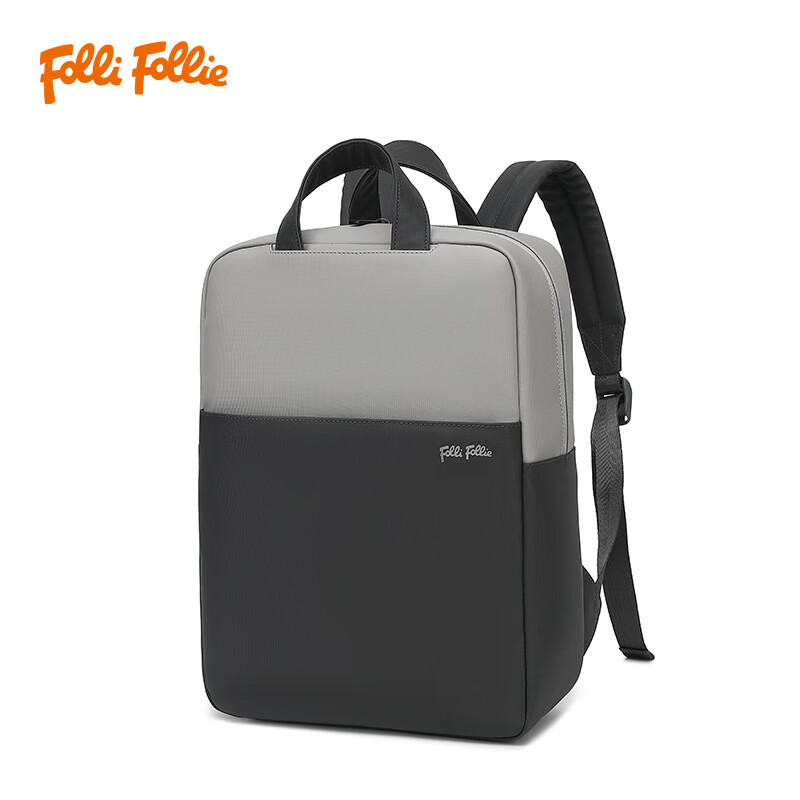 FOLLI FOLLIE 商务简约修身双肩包FF-D001A高清大图