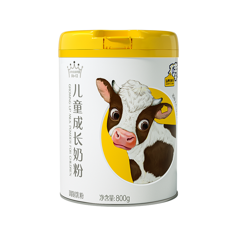 认养一头牛棒棒哒儿童成长奶粉800G--一罐装110303000310-