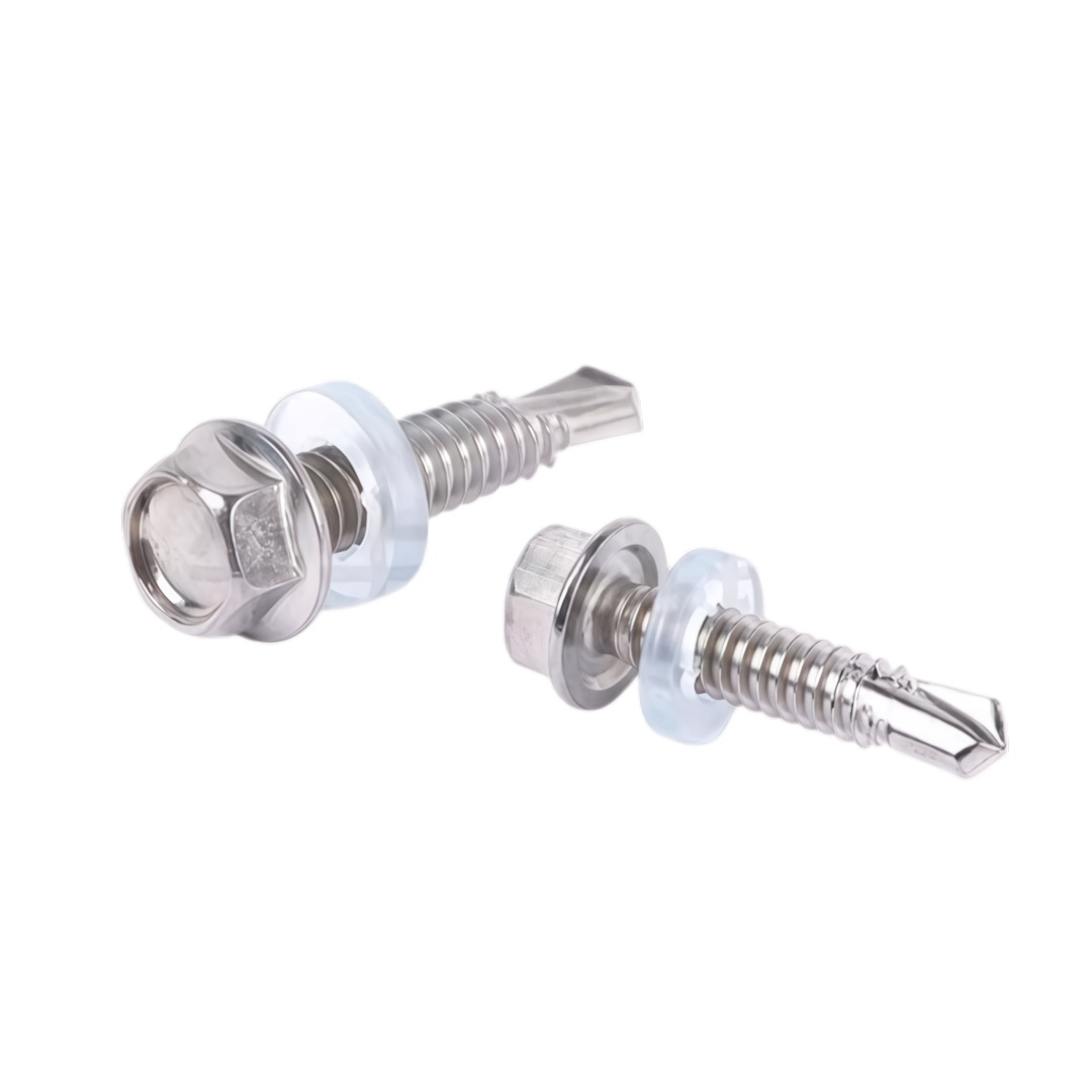 冰匠 304不锈钢外六角钻尾螺钉 袋高清大图