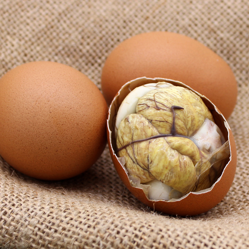 活珠子20只新鲜13天鸡胚蛋即食无毛喜蛋凤凰蛋熟食钢化蛋毛蛋