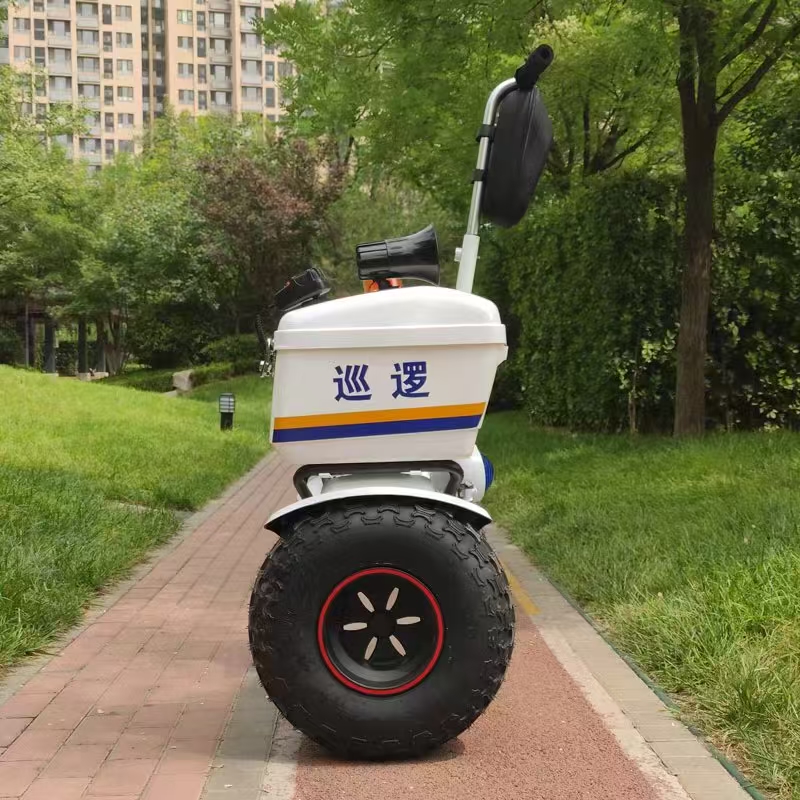 恒立通 电动平衡车双轮成人小区安保物业平衡巡逻车60V高清大图