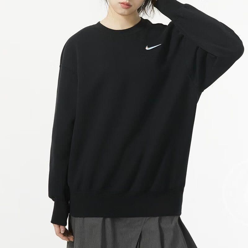 NIKE/耐克女装新款运动服训练休闲圆领卫衣套头衫 FZ6537-010 C图片