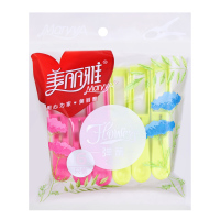 美丽雅maryya 弹簧晒夹 6只装 塑料混色随机 衣夹