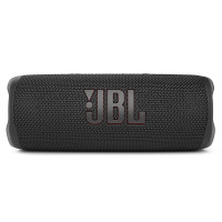 JBL FLIP6 音乐万花筒六代 便携式蓝牙音箱 低音炮 防水防尘设计 多台串联 赛道扬声器 独立高音单元 金属黑