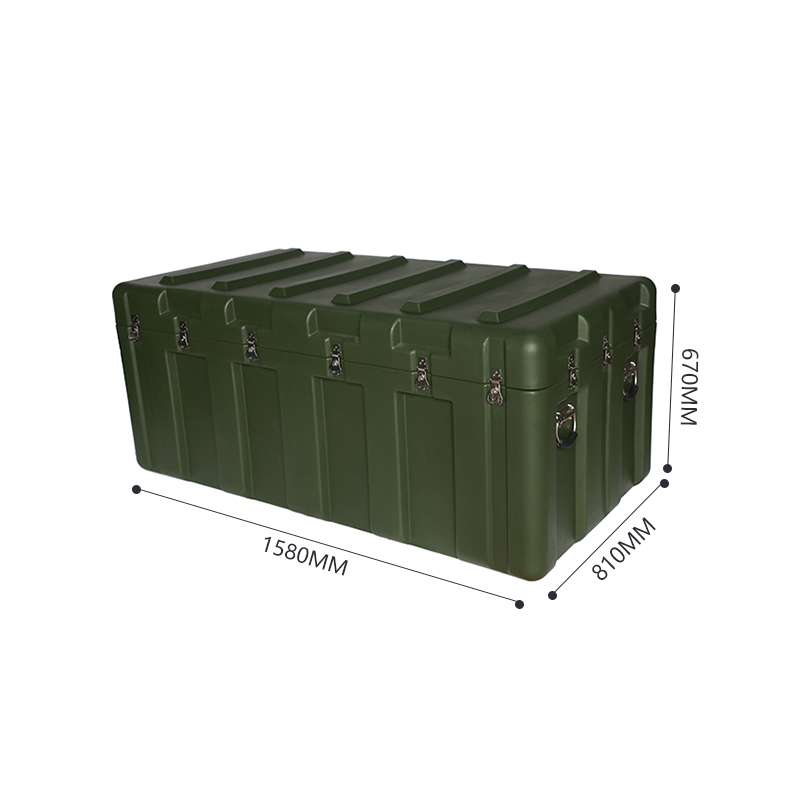 臻远ZY4043009 滚塑箱野战物资储备箱周转箱器材运输箱高清大图
