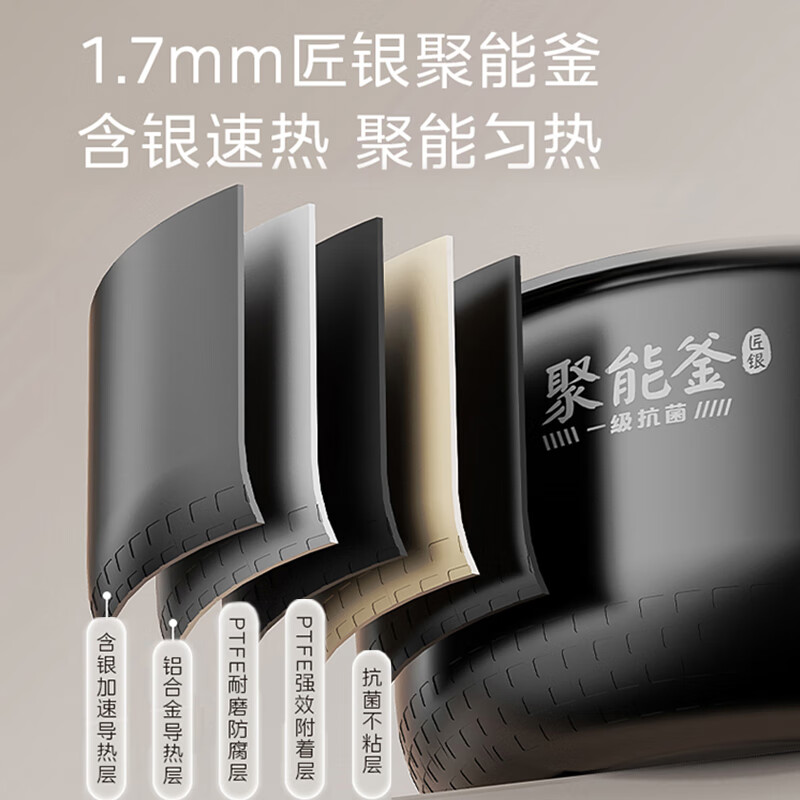 美的电饭煲MB-AFB4051R高清大图
