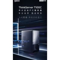 联想ThinkServer T100C V2小型塔式服务器i5-12400 16G/2T
