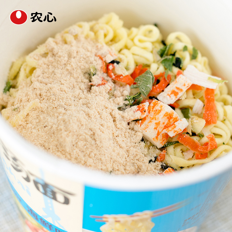 农心上海汤面海鲜风味70gX12杯整箱汤面海鲜面泡面杯面方便面