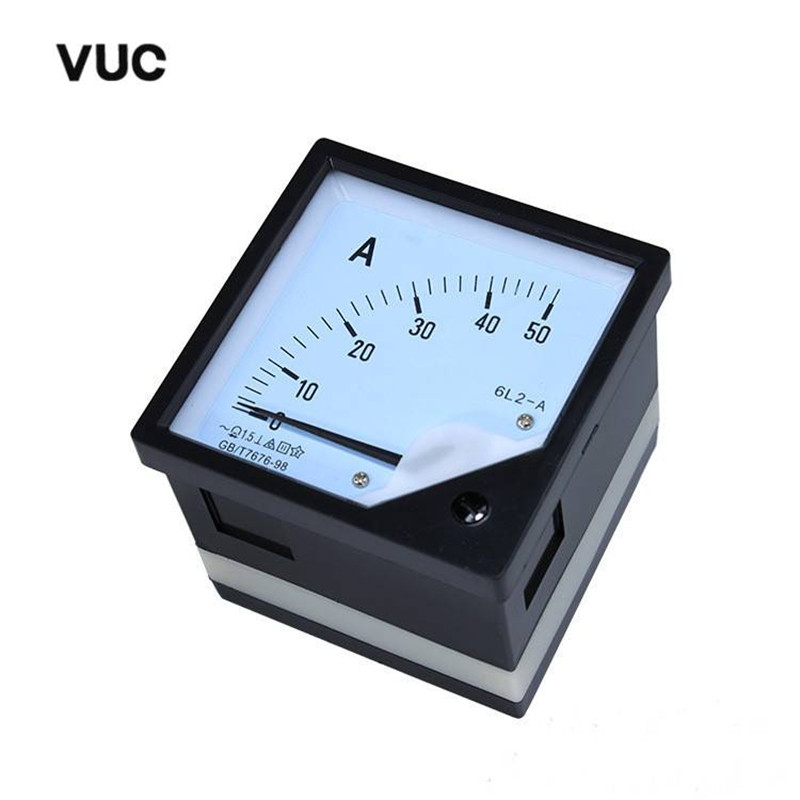 VUC 交流电流表 6L2 25/5A 块高清大图
