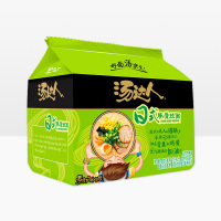 统一汤达人方便面125g*5日式豚骨面5连包