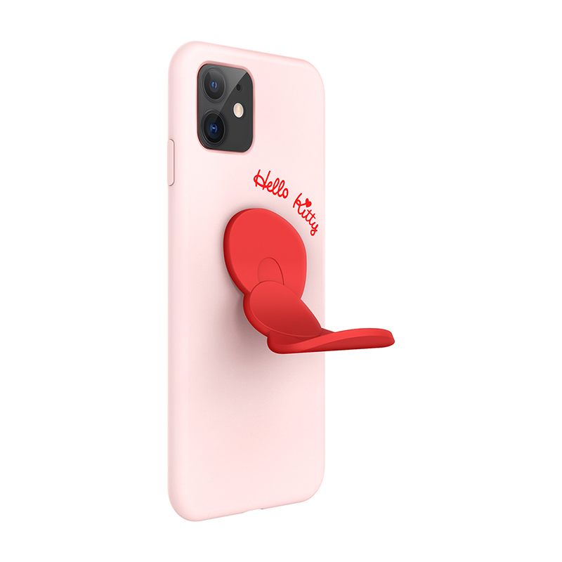 优加 轻舞系列蝴蝶结支架手机壳iPhone系列(颜色随机)