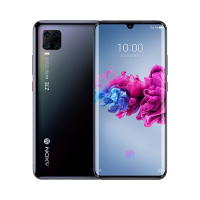 中兴ZTE 天机Axon 11 轻薄AMOLED双曲面屏 6GB+128GB镭射黑6400万四摄 视频防抖骁龙765G游戏拍照双模5G手机