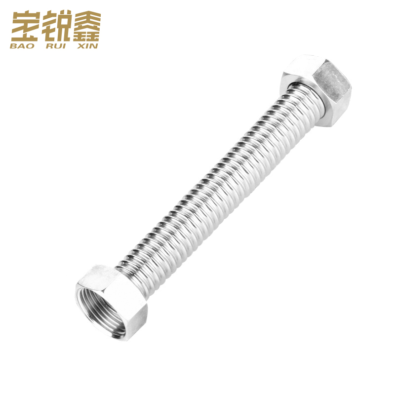宝锐鑫 不锈钢软管波纹管+帽 1寸10cm 根