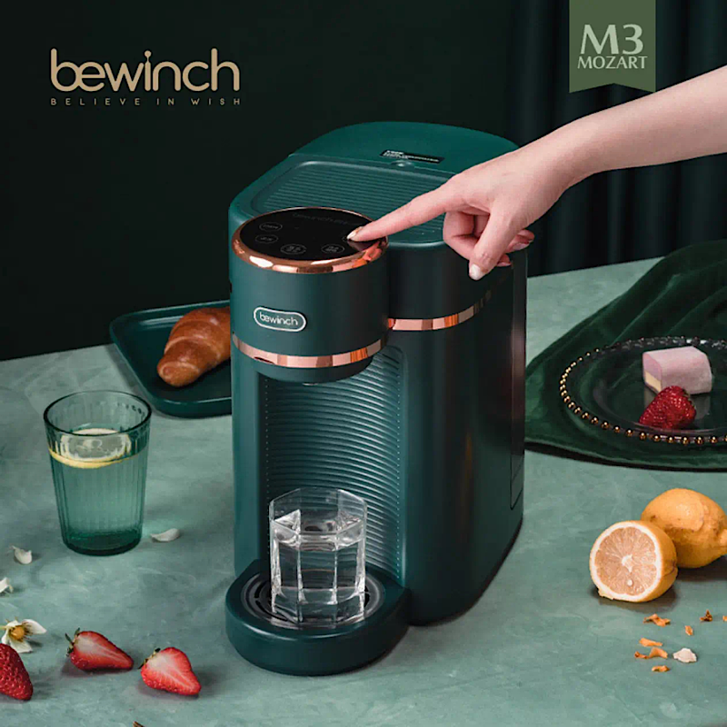 碧云泉(bewinch) M3小型除菌直饮水机过滤 桌面台上式家用净水器加热一体机自来水免安装一体式除菌加热过滤饮水机