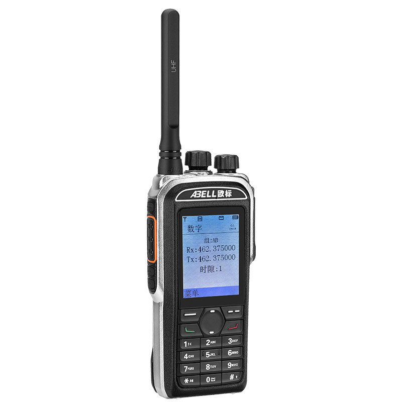欧标(MATE-IOT)A780T (D) 数字对讲机 DMR制式数模兼容 IP67防水手台 黑色