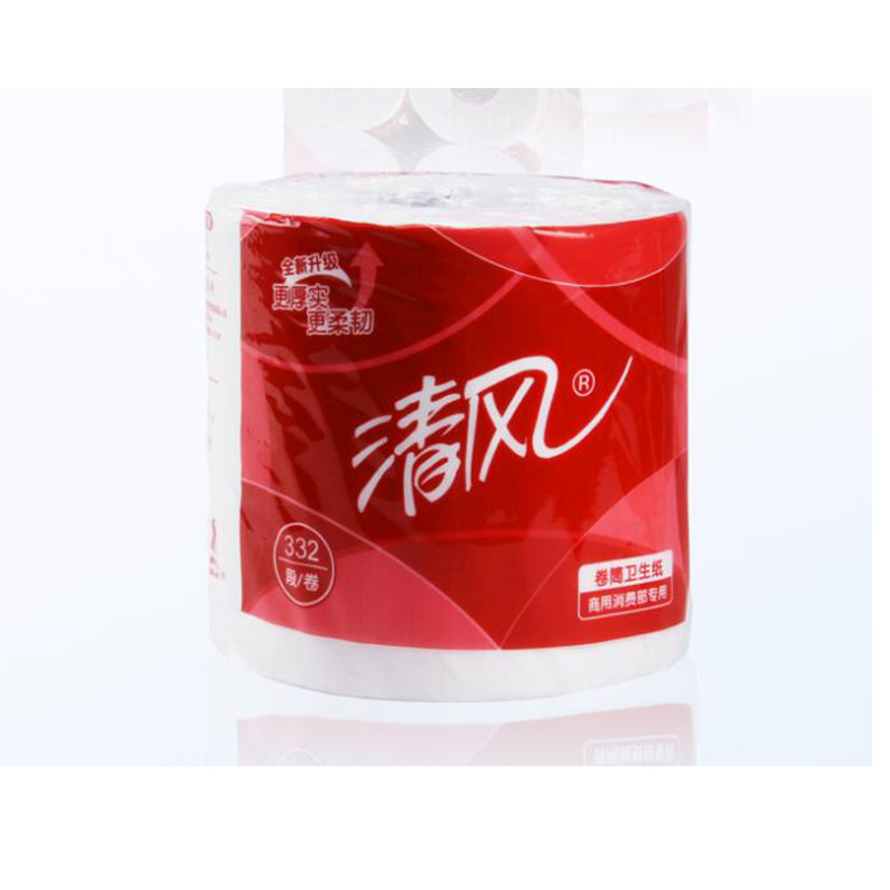 清风(APP) 3层平纹332段卷纸 B20AA8 180g 10卷/提