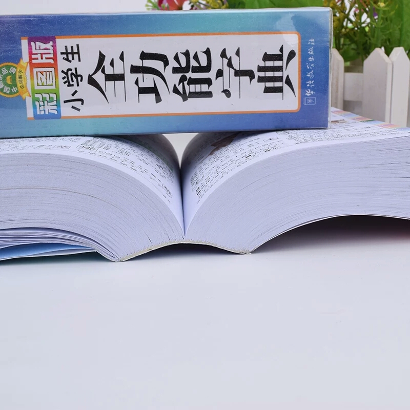 [2本]小学生全功能字典+新英汉词典 [正版]2024年彩图版 字典小学生 汉语词典 全功能字典新版大字人教版儿童版新编