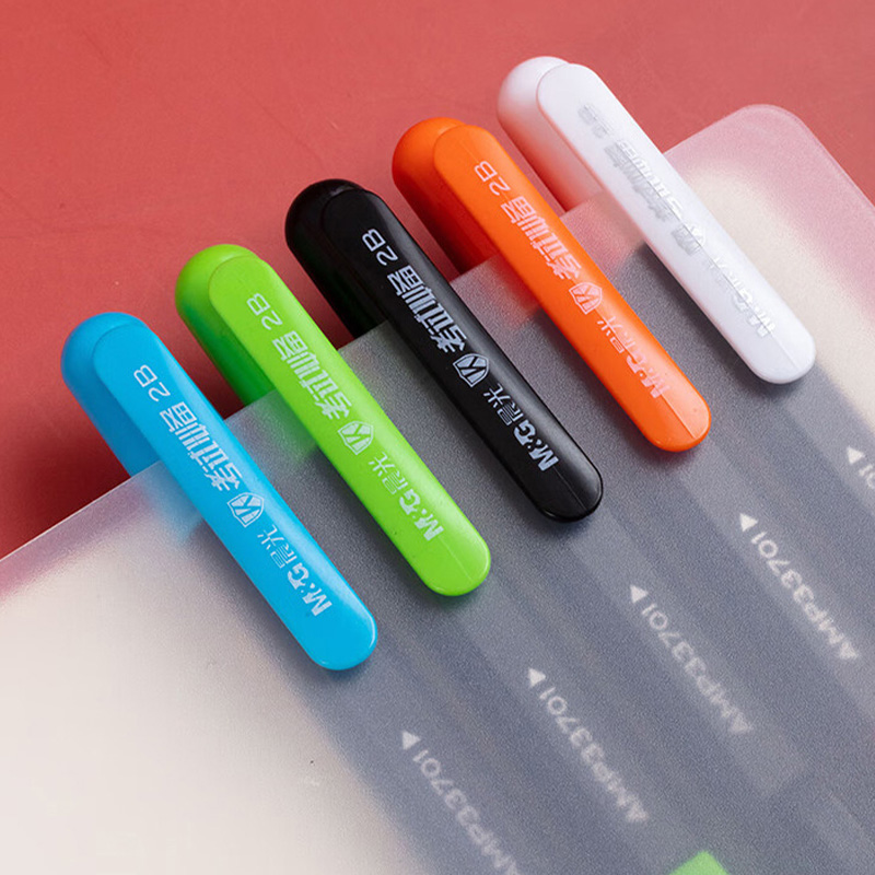 晨光涂卡自动铅笔12支*2盒2B系列AMP33701(颜色随机)高清大图