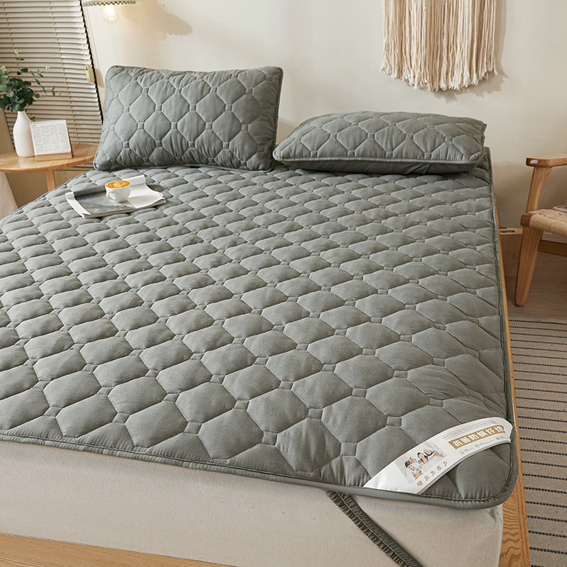 床垫薄款床褥子铺底软垫家用防滑床护垫学生宿舍垫被褥子单人高清大图
