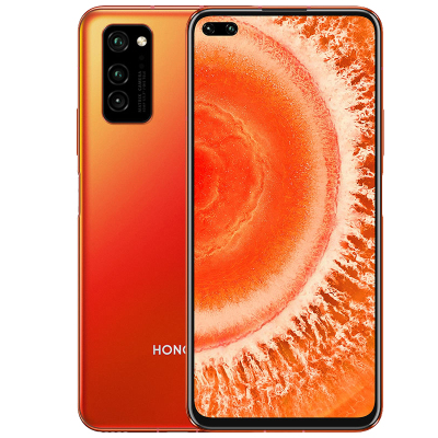 华为/荣耀v30 双模5g 麒麟990 突破性相机矩阵 6gb 128gb 曙光之橙 5g
