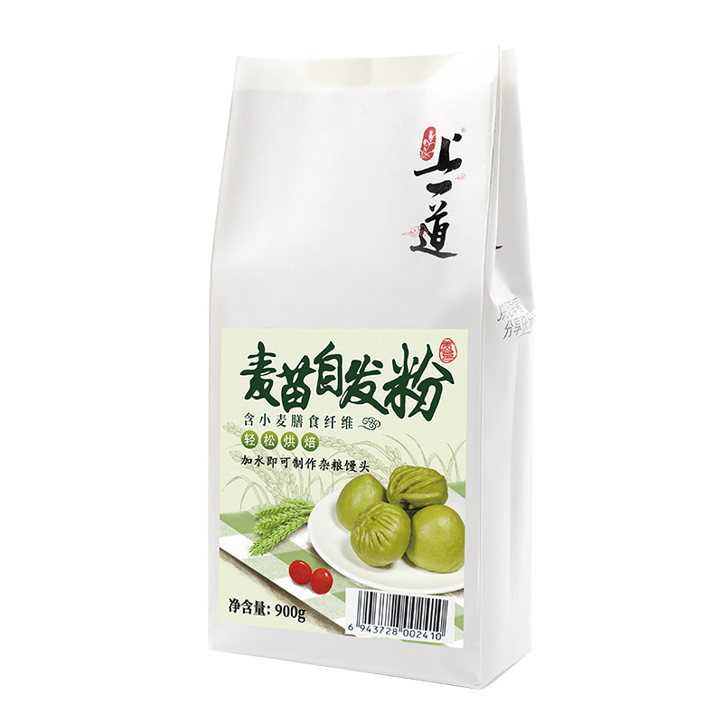 上一道自发粉 麦苗自发粉 烘焙原料包子馒头花卷面粉900g