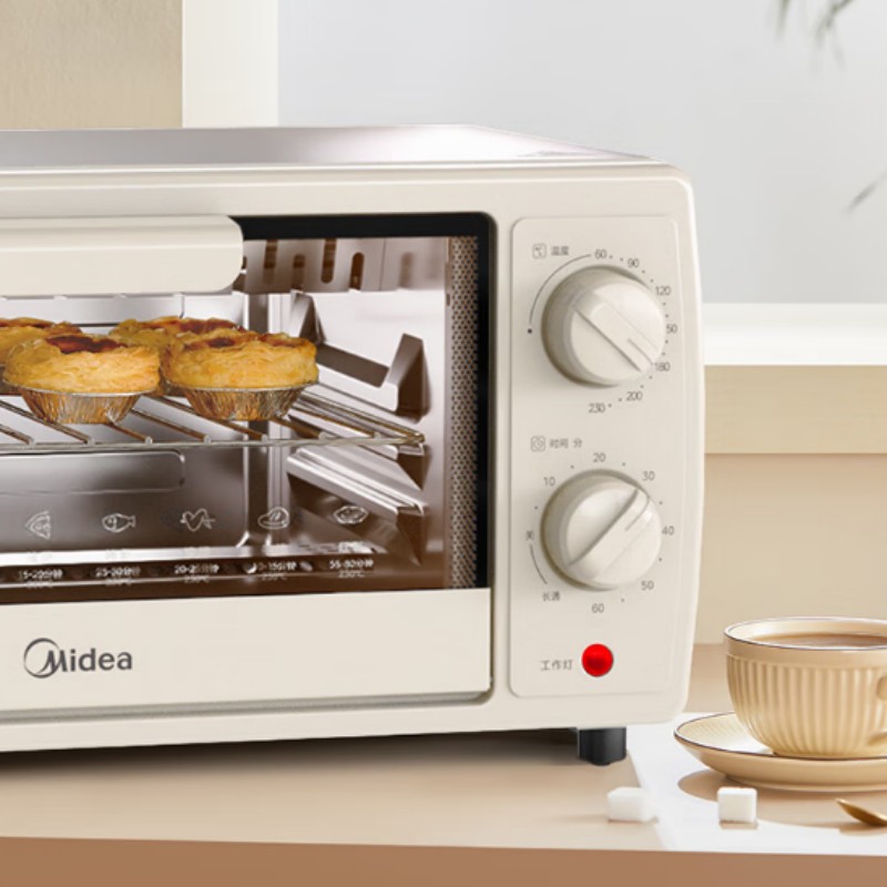 美的(Midea)电烤箱极简操作 大容量烤箱PT10X1(S)高清大图