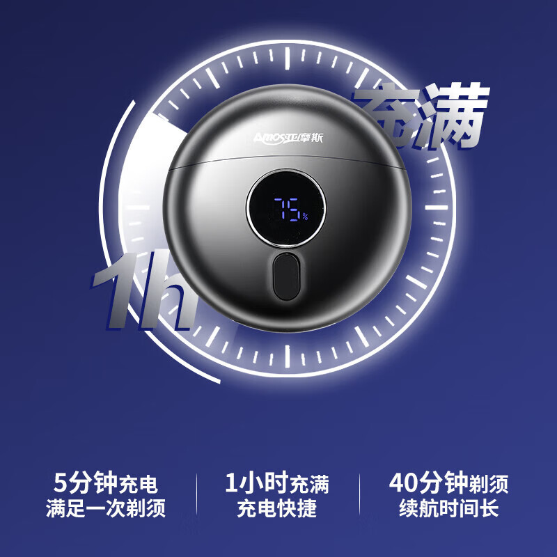 亚摩斯剃须刀AS-T20G高清大图