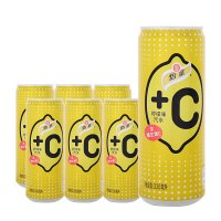可口可乐怡泉苏打水/干姜水/汤力水/怡泉+c柠檬味汽水饮料 330ml*8听