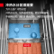 德玛仕DEMASHI三门蒸饭柜商用 学校企业酒店食堂定时蒸包蒸饭机蒸饭车36盘智能定时款KZ-360[380V]