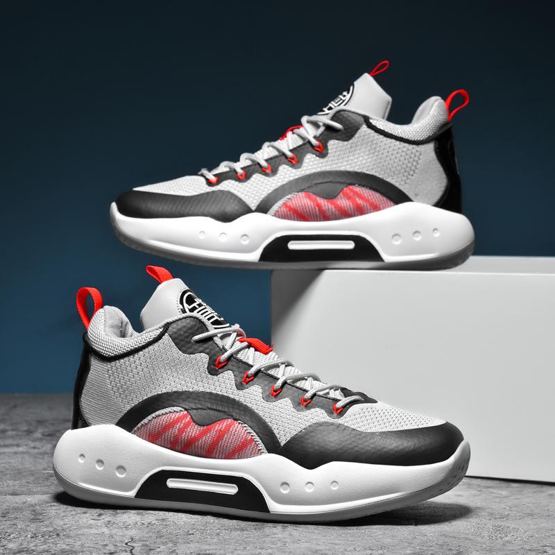 尘贺驭帅14低帮篮球鞋中帮实战专业国产后卫防滑春季透气儿童视频