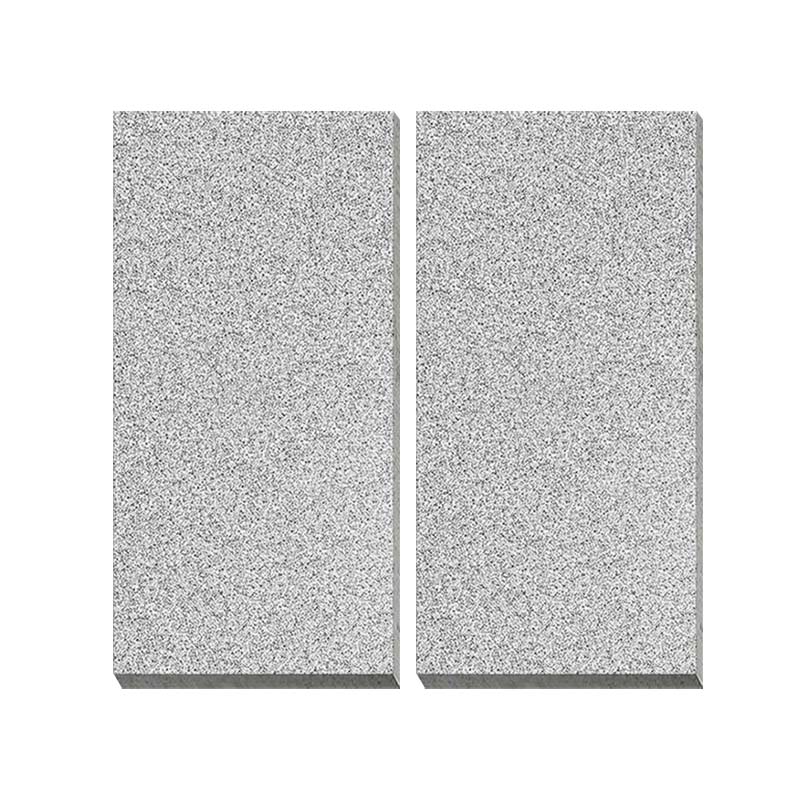 先围 户外地铺石 芝麻浅灰200*600mm 片高清大图