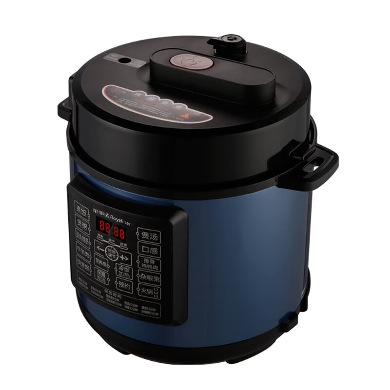 荣事达(Royalstar)电压力锅家用5L智能大屏电高压锅全自动多功能预约电饭煲煲汤锅炖整鸡5-6人压力煲高清大图