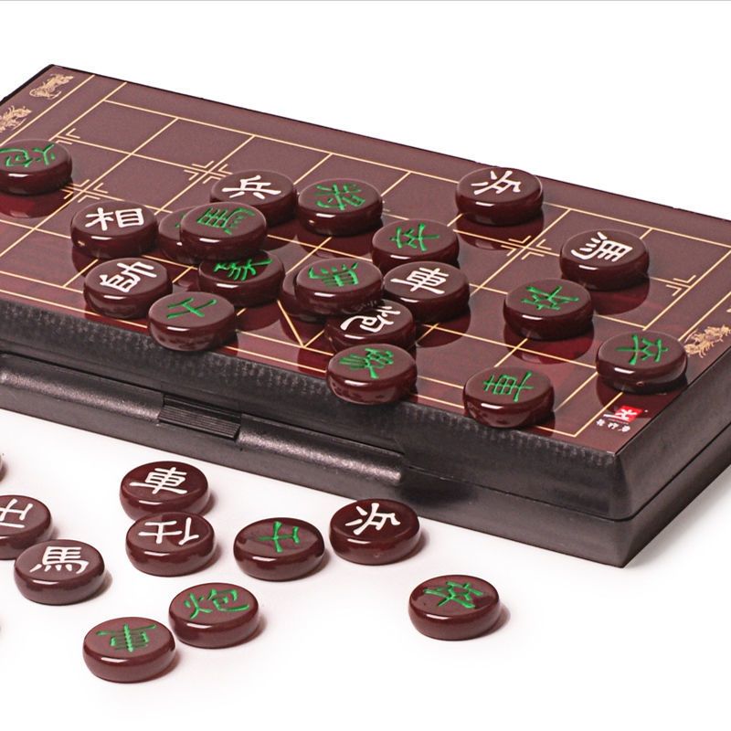 中国象棋磁性折叠棋盘学生儿童玩具小号成人象棋套装游戏|(a8大号)