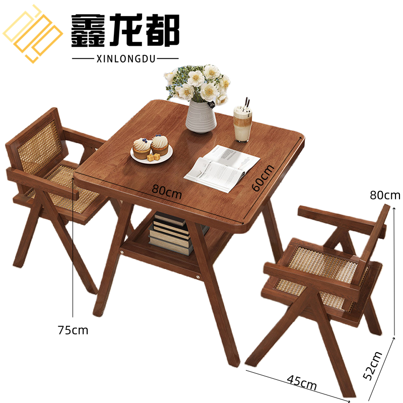 鑫龙都茶几 一桌二椅高清大图