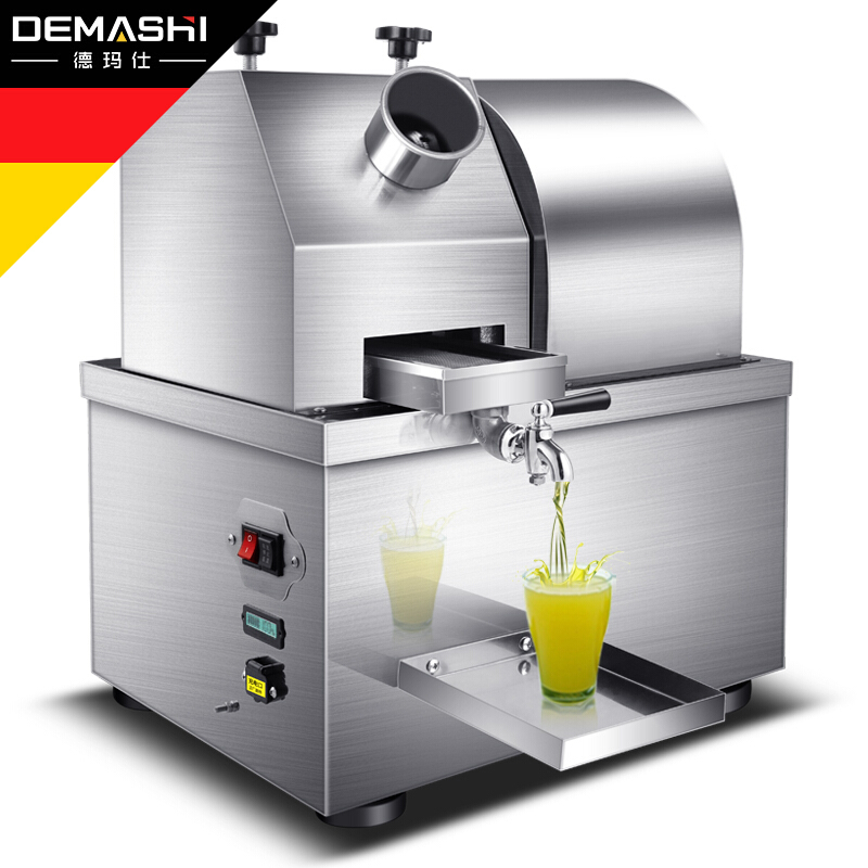 德玛仕 DEMASHI 甘蔗榨汁机商用 甘蔗削皮机 榨甘蔗汁机 甘蔗机商用 YF-T80