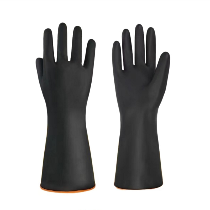 兰光铭 耐酸碱工业手套 35cm 双高清大图