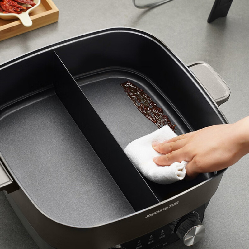 九阳电火锅6L隔热防烫独立控温耐磨耐用HG60-G650-B高清大图