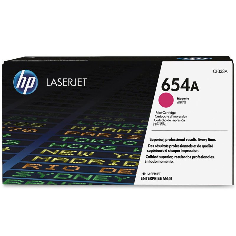 惠普(HP)CF332A 黄色硒鼓 654A(适用M651n M651dn)高清大图