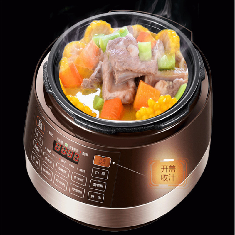 家用智能触控球釜双胆电压力锅 100起订