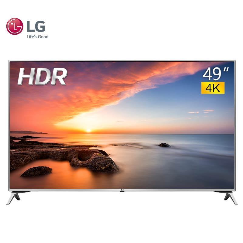 LG电视机49LG65CJ-CA 49英寸 4K超高清 智能电视 主动式HDR IPS硬屏彩电 无缝边框