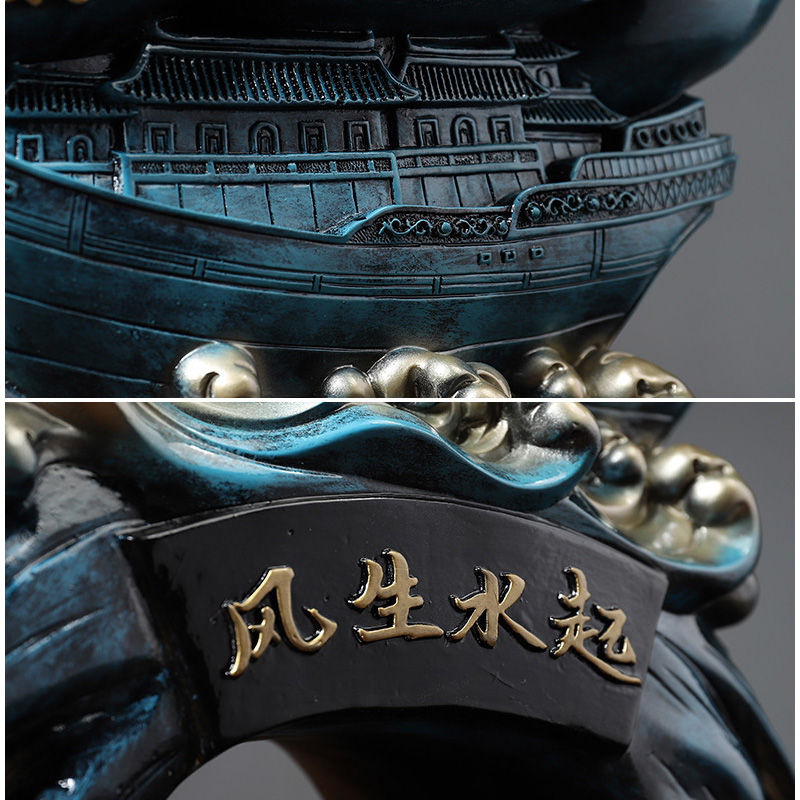 京城派 树脂摆件工艺品-帆船大摆件高清大图