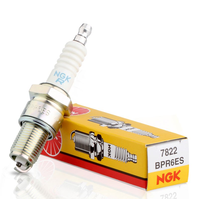 NGK镍合金火花塞 BPR6ES 7822 单支装 适配长安之星/五菱之光/五菱扬光/路宝/民意/中意/路尊小霸