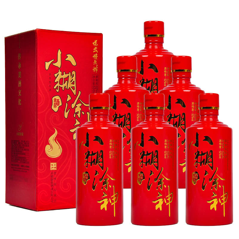 小糊涂仙小糊涂神酒喝出精气神52度浓香型白酒500ml6瓶