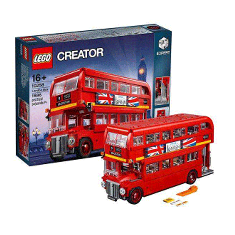 乐高(LEGO)Creator 创意百变 10258 伦敦巴士 塑料积木玩具 16岁以上 200块以上