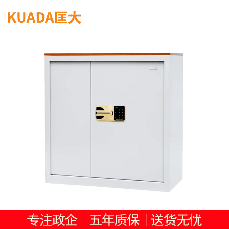 匡大钢制保密柜密码文件柜电子保险矮柜KDT242