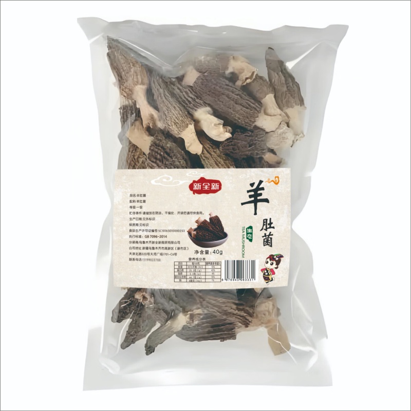 新全新羊肚菌40克/袋高清大图
