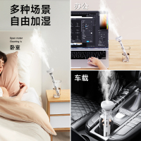 加湿器小型迷你便携式办公室桌面家用轻音宿舍学生矿泉水加湿