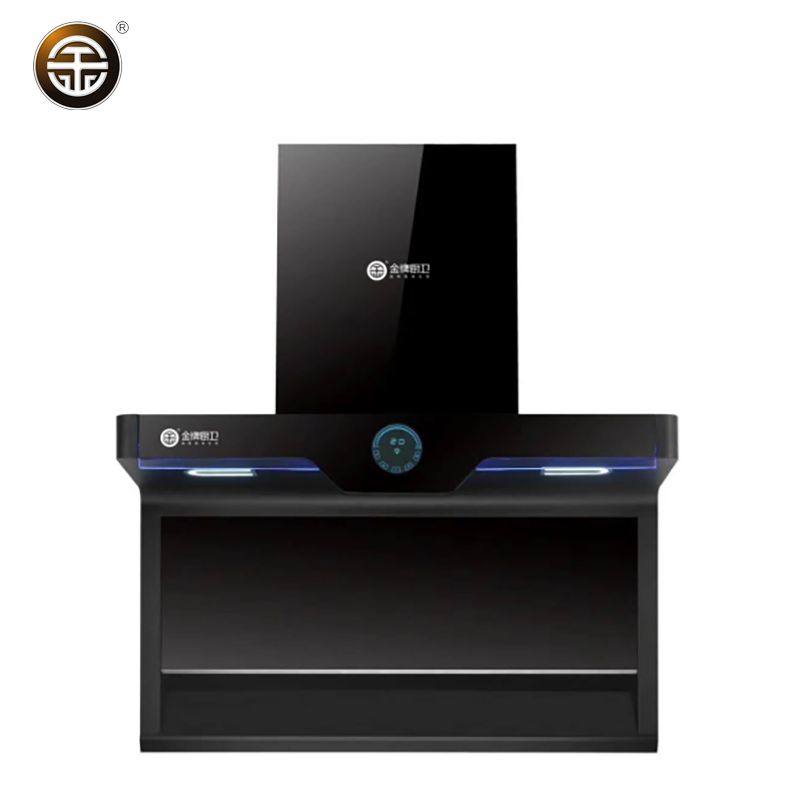 金牌世厨卫电器 智能家用吸油烟机 jp9098 大吸力厨房抽油烟机 参数